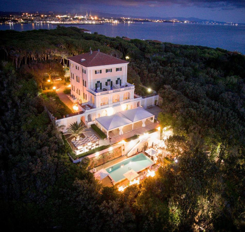 Villa Parisi Grand Hotel Castiglioncello Esterno foto