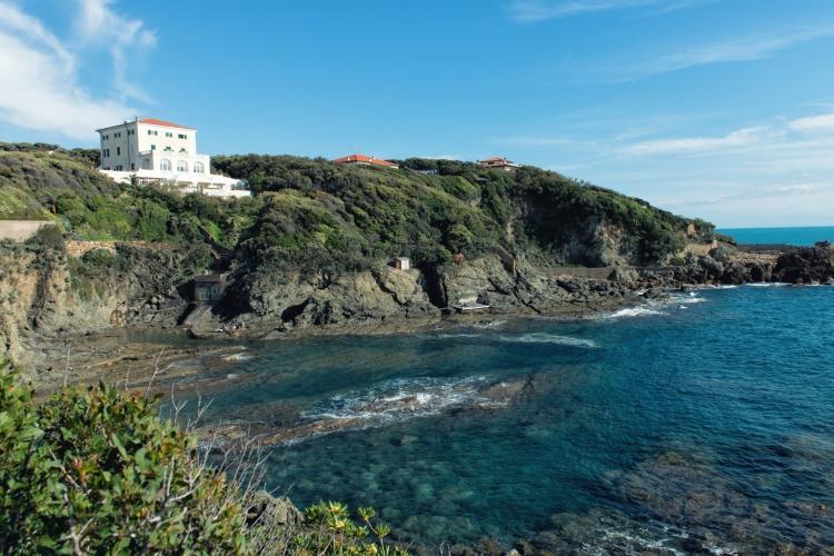 Villa Parisi Grand Hotel Castiglioncello Esterno foto