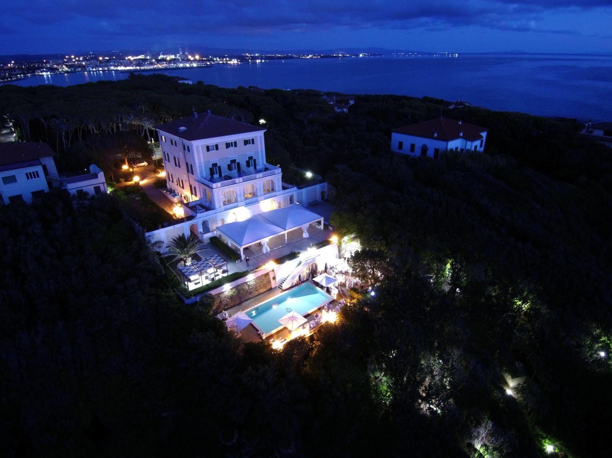 Villa Parisi Grand Hotel Castiglioncello Esterno foto
