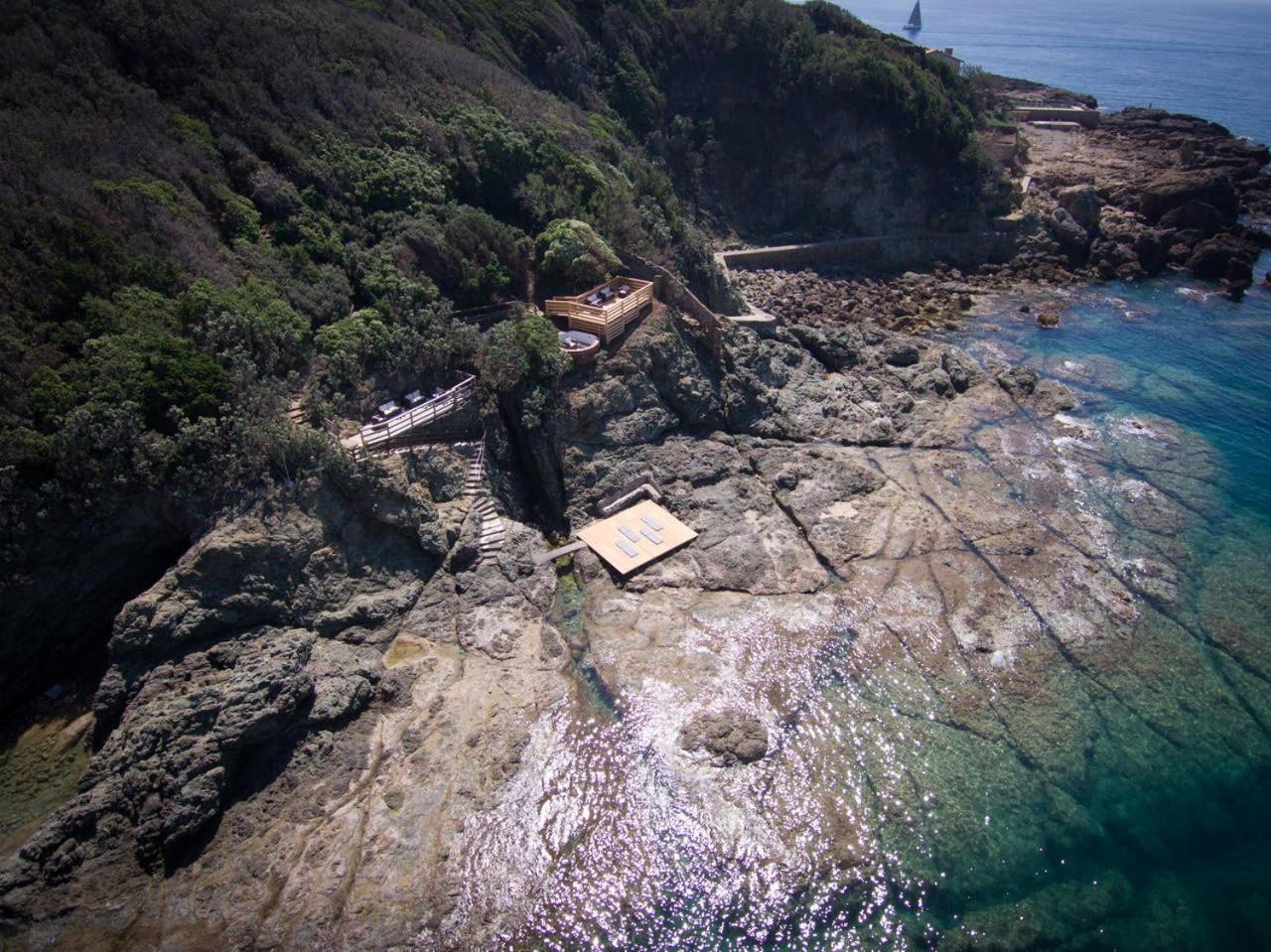 Villa Parisi Grand Hotel Castiglioncello Esterno foto